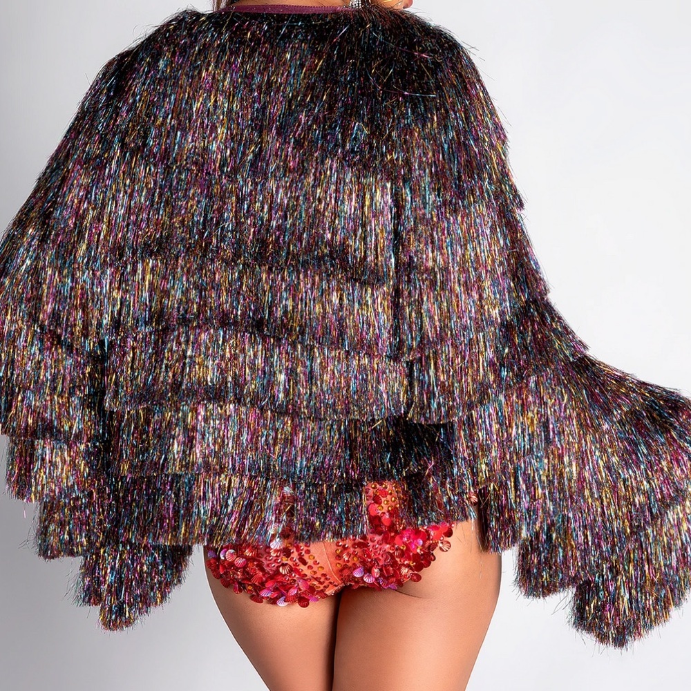 Multicolor Taylor swift karma jacket